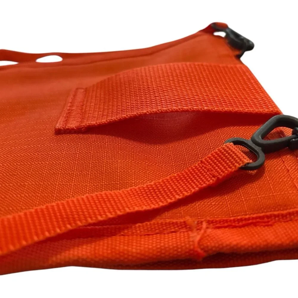 Travelocity Travel Bag Bright Orange Neck Wallet/Passport Holder